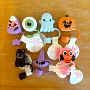 Target Halloween straw toppers